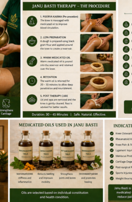 Janu Basti Therapy