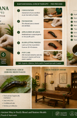 Raktamoshan Therapy (Leech Therapy)